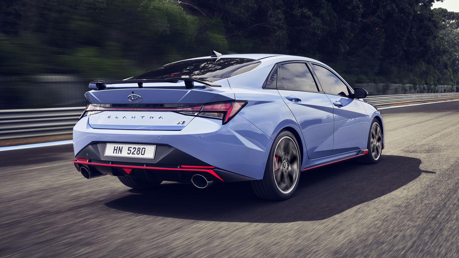 The Hyundai Elantra N is a small 276bhp sports saloon Top Gear